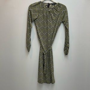 BCBG Maxazria dress, geometric, xs